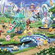 Ravensburger 02033 Puzzle Pokémon - Eevee and Park | Bild 2