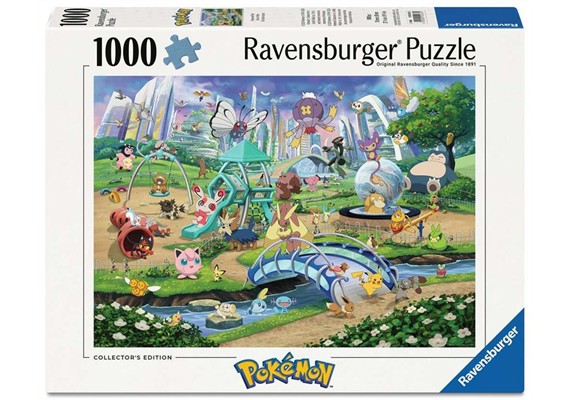 Ravensburger 02033 Puzzle Pokémon - Eevee and Park