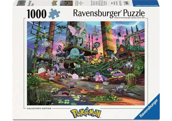 Ravensburger 02034 Puzzle Pokémon - Blitza und das wiedergewonnene Kraftwerk