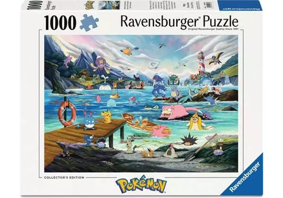 Ravensburger 02035 Puzzle Pokémon - Vaporeon and Temperate Marine