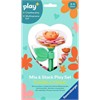 Ravensburger 02637 Play+ Blumen Steck- und Spiel-Set: Kleiner Blütenzauber orange