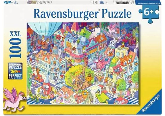 Ravensburger 04262 Puzzle Trubel in Chaoshausen