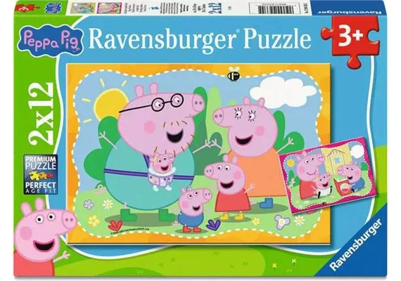 Ravensburger 04335 Puzzle Glückliche Familie Wutz!