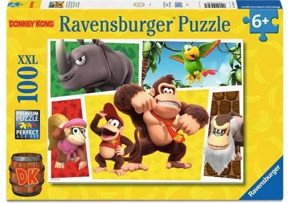 Ravensburger 04346 Puzzle Nintendo Super Mario - Die Affen sind los!