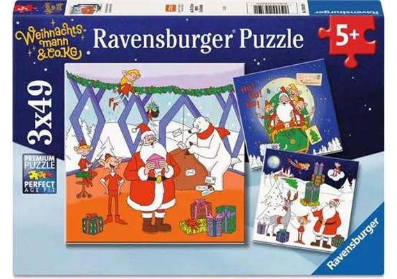 Ravensburger 04359 Puzzle Weihnachtsmann und Co.KG