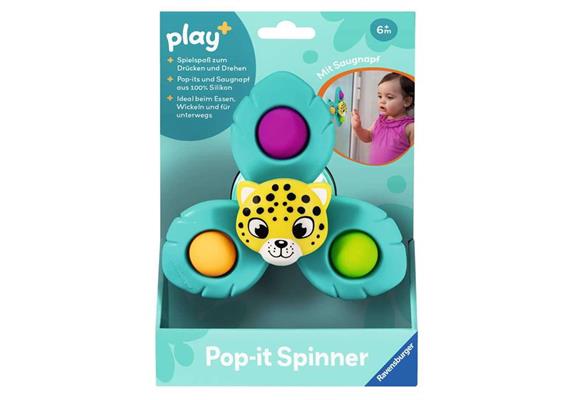Ravensburger 04868 Play+ - Pop-it Spinner: Leopard