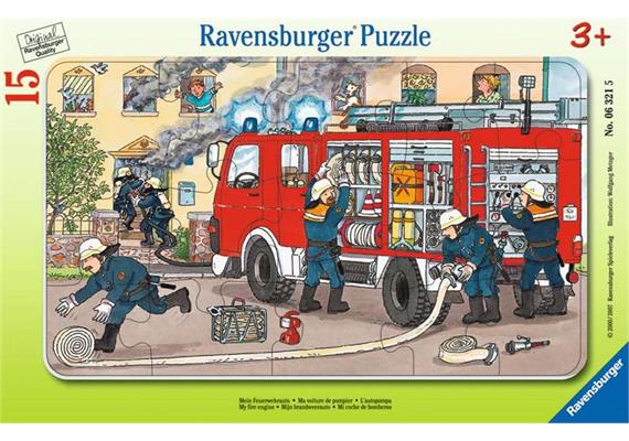 Ravensburger 06321 Mein Feuerwehrauto 15 Teile