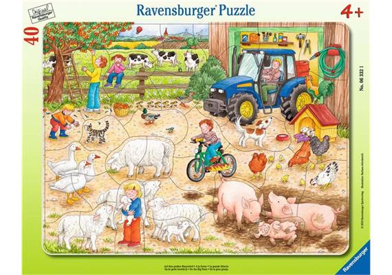 Ravensburger 06332 Auf dem grossen Bauernhof 40 Teile