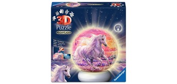 Ravensburger 08054 Puzzle-Ball Nachtlicht Pferde am Strand