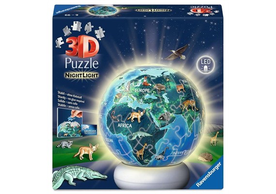 Ravensburger 08055 Puzzle-Ball Nachtlicht Nachtlicht Erde