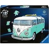 Ravensburger 08077 Puzzle 3D Iconics: Volkswagen T1 Chrom Edition