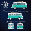Ravensburger 08077 Puzzle 3D Iconics: Volkswagen T1 Chrom Edition | Bild 5