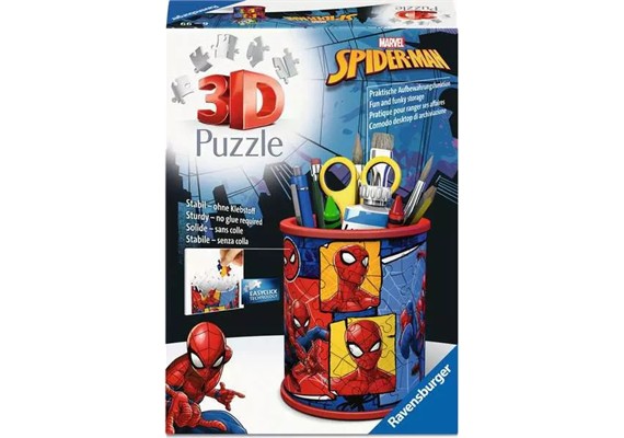 Ravensburger 08087 Puzzle 08087 3D Stiftehalter Spider-Man