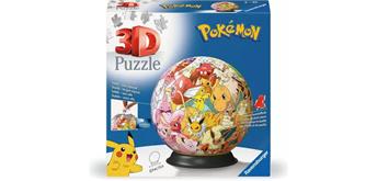 Ravensburger 11595 3D Puzzle Ball: Pokémon - Kanto Region