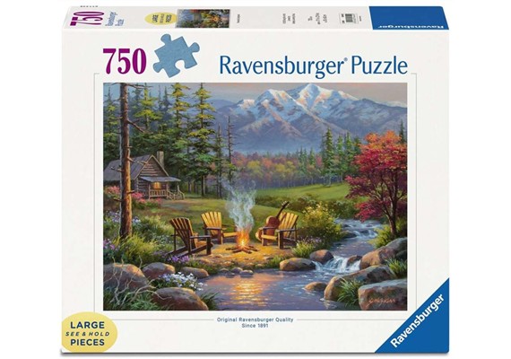 Ravensburger 16445 Puzzle Lagerfeuer-Romantik