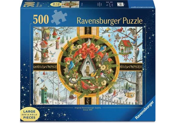 Ravensburger 16835 Puzzle Singvögel im Winter
