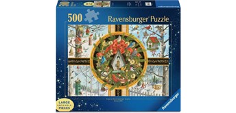 Ravensburger 16835 Puzzle Singvögel im Winter