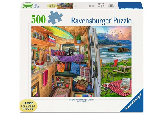 Ravensburger 17473 Puzzle beim Camping