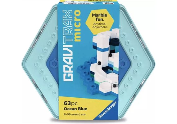 Ravensburger 20023 GraviTrax micro - Ocean Blue (63 pc)