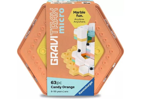 Ravensburger 20024 GraviTrax micro - Candy Orange (63 pc)