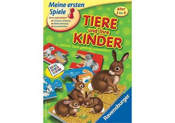 Ravensburger 21403 Tiere und ihre Kinder