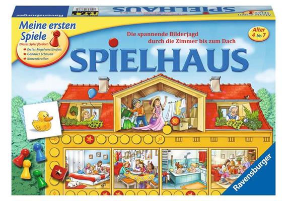 Ravensburger 21424 Meine ersten Spiele - Spielhaus