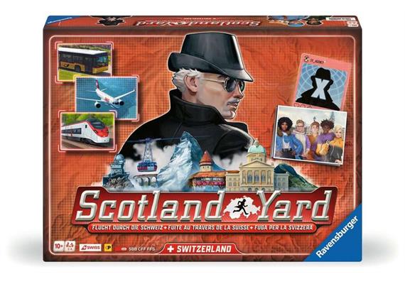 Ravensburger 22499 Scotland Yard Swiss '24 D/F/I