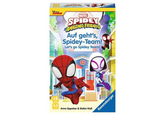 Ravensburger 22594 Spidey and his Amazing Friends - Auf geht's, Spidey-Team!