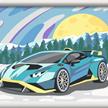 Ravensburger 23664 CreArt - Blue Lamborghini | Bild 2