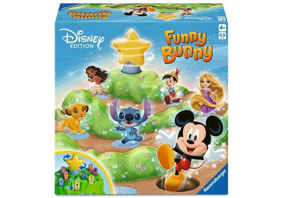 Ravensburger 24966 Funny Bunny Disney Edition D/F/I/E