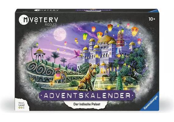 Ravensburger 25530 Adventskalender Mystery Indischer Palast