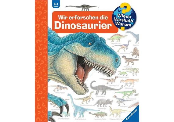 Ravensburger 32856 WWW? - Dinosaurier