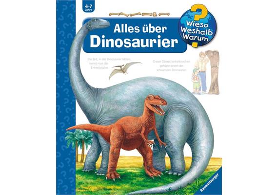 Ravensburger 33268 WWW? - Alles über Dinosaurier