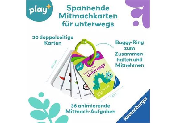 Ravensburger 34054 Mach mit! Karten: Unterwegs