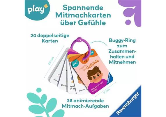 Ravensburger 34057 Mach mit! Karten: Entdecke die Gefühle