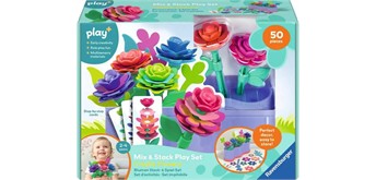Ravensburger 34164 Play+ Blumen Steck- und Spiel-Set: Meine kreative Blütenwelt