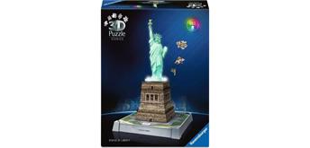 Ravensburger 3D Puzzle 08027: Freiheitsstatue - mit Licht