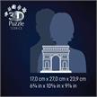 Ravensburger 3D Puzzle 08029: Arc de Triomphe Paris - mit Licht | Bild 4