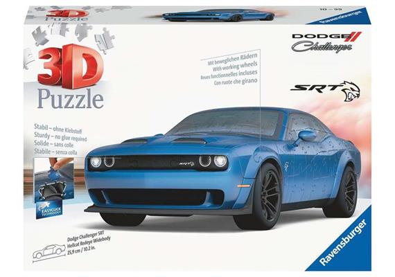 Ravensburger 3D Puzzle Dodge Challenger SRT Hellcat