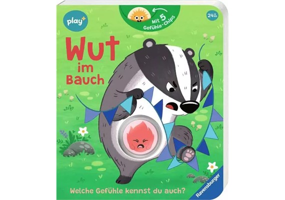 Ravensburger 45643 Play+ Mein lustiges Spielbuch Wut im Bauch