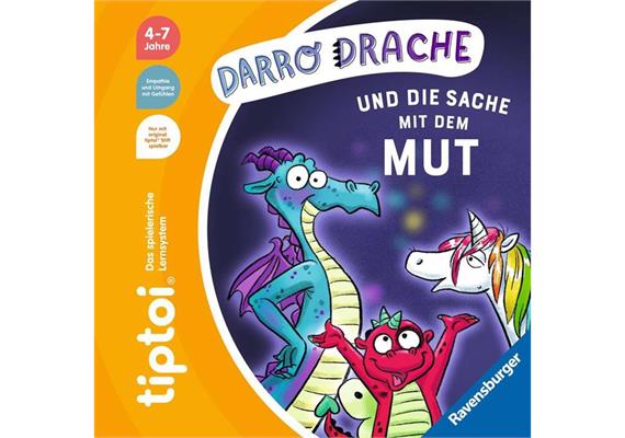 Ravensburger 49292 tiptoi® Darro Drache und die Sache mit dem Mut