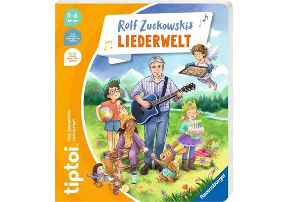 Ravensburger 49316 tiptoi® Liederbücher - Rolf Zuckowskis Liederwelt