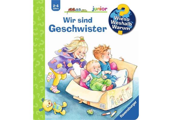 Ravensburger 60043 WWW junior Wir sind Geschwister