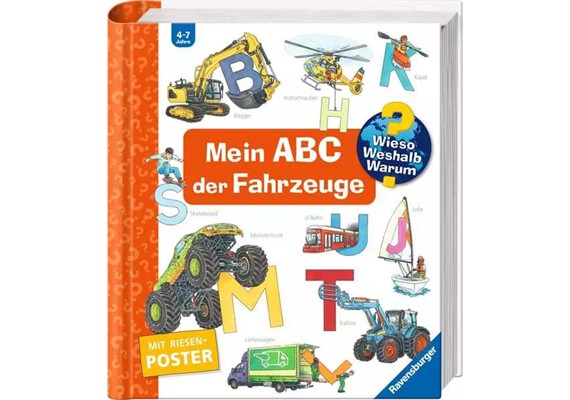 Ravensburger 60093 Wieso? Weshalb? Warum? Sonderband - Mein ABC der Fahrzeuge