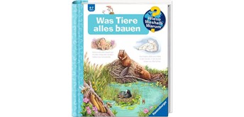 Ravensburger 60094 Wieso? Weshalb? Warum? Band 66 - Was Tiere alles bauen