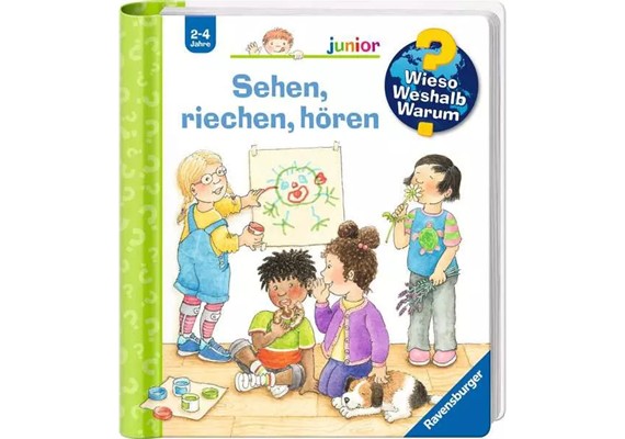 Ravensburger 60097 Wieso? Weshalb? Warum? junior, Band 36 - Sehen, riechen, hören