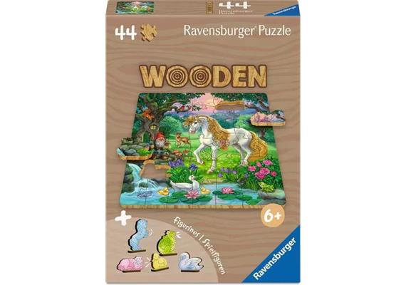 Ravensburger Holz Puzzle 04085 Märchenhaftes Einhorn