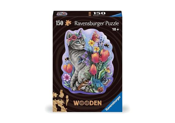 Ravensburger Holzpuzzle 00757 Frühlingskatze