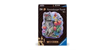 Ravensburger Holzpuzzle 00757 Frühlingskatze