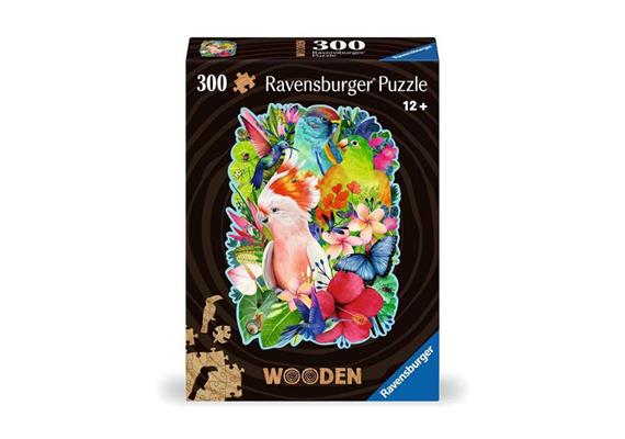 Ravensburger Holzpuzzle 00760 Exotische Vögel